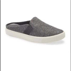 Vince Grey Mule Brand New